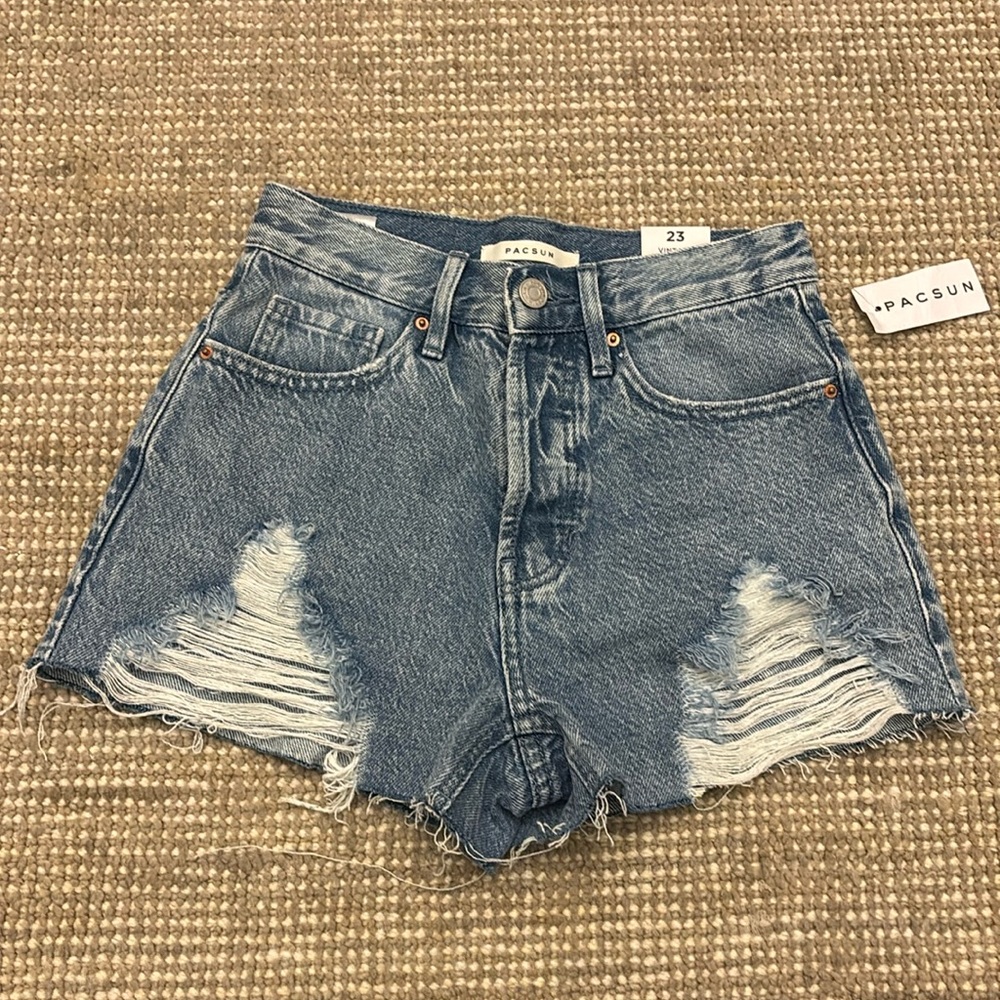 Pacsun vintage high rise denim shorts